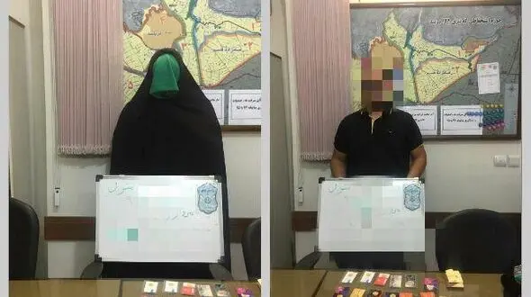 سارق منزل زن نما دستگیر شد