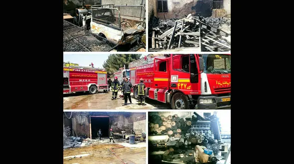 انفجار هولناک پژو در مشهد + تصاویر