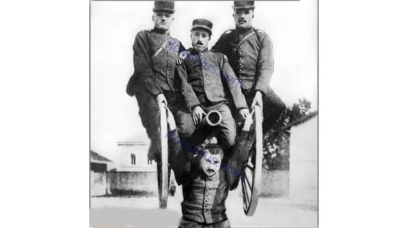 قوی‌ ترین مرد جنگ ارتش فرانسه+عکس