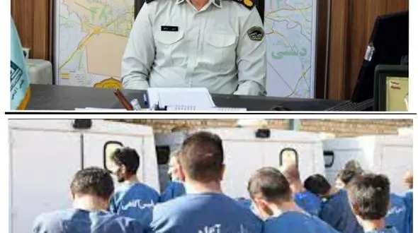 رتبه اول پلیس آگاهی استان اصفهان در دستگیری محکومان غایب و فراری 