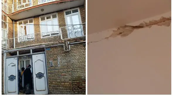 گفت و گو تلخ با یک زلزله زده در سلماس / آخرین جزئیات از شرایط بحرانی خوی و سلماس