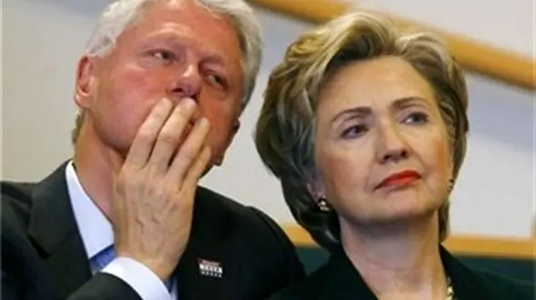 آتش سوز ی خانه کلینتون ها