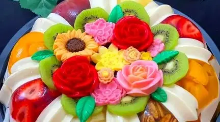 ژله‌ های شیک و لاکچری؛ انواع تزئین‌ های جدید و مدرن