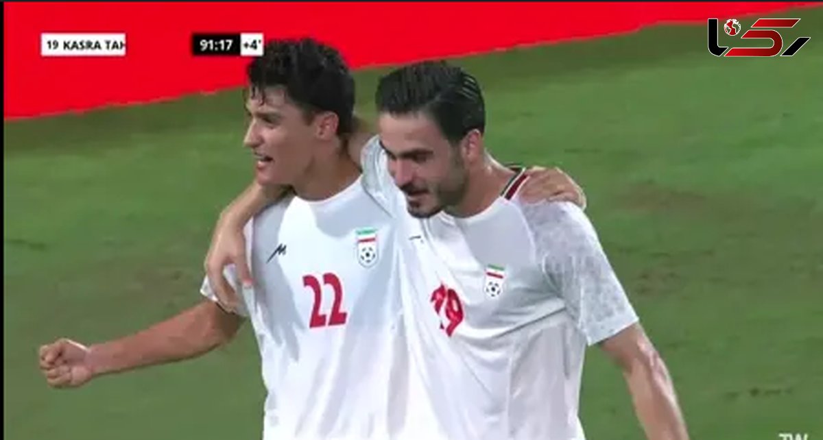 فیلم گل چهارم ایران توسط کسری طاهری در دقیقه 77 / گوام 0 - ایران 4