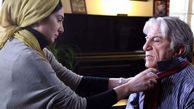 فیلم واکنش مینا وحید: همسر رضا کیانیان نیستم ولی با خانومش دوستم/ دست هایی که دست های  کیانیان رو لمس میکنند متعلق به من نیستند !