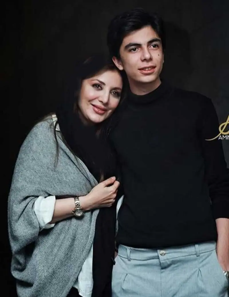 رویا میرعلمی و همسرش