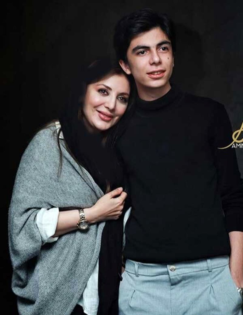 رویا میرعلمی و همسرش