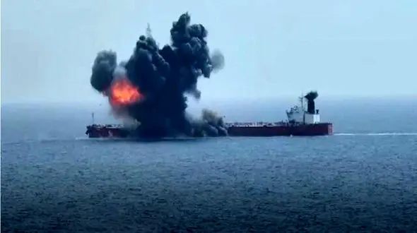 غرق شدن کامل کشتی «مجیک سیز» در اعماق دریا