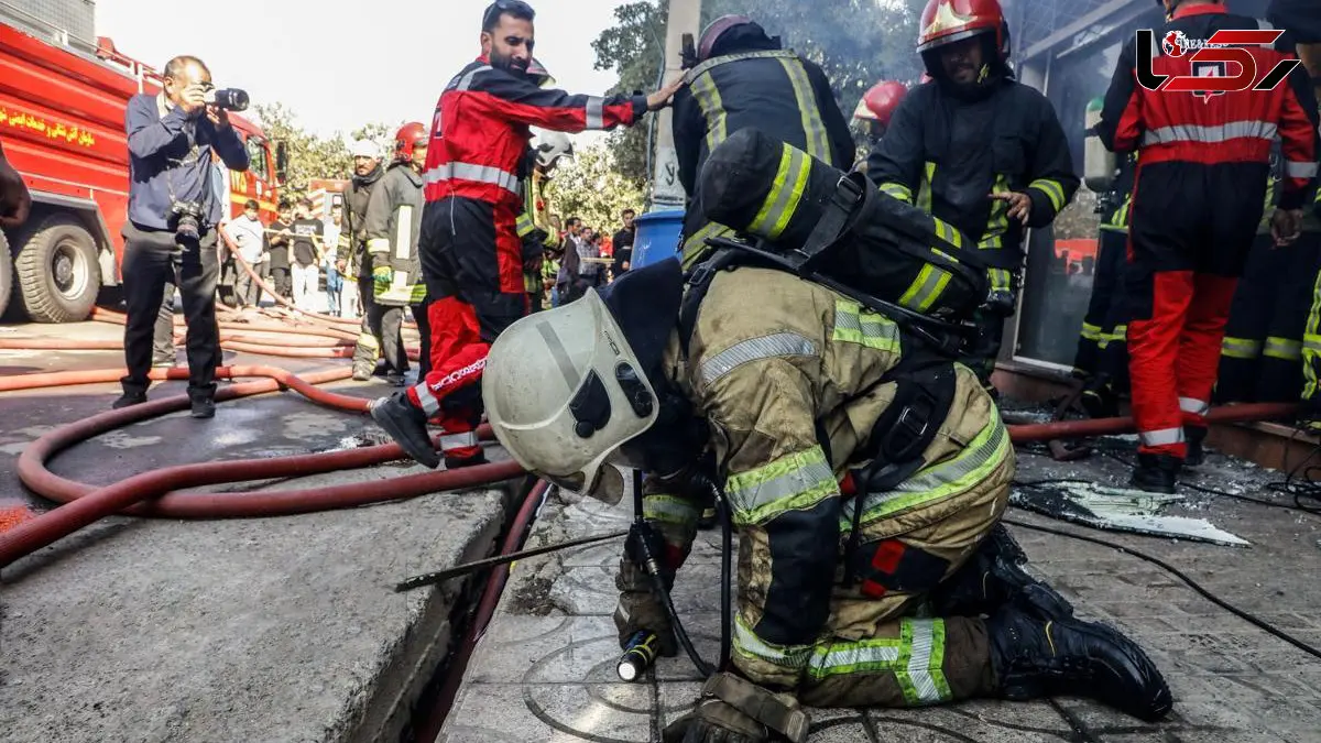 حادثه جگر سوزبرای سه آتش نشان فداکار که به دل دود و آتش زدند / غم و ماتم کرمانی ها برای محسن میر شکار 