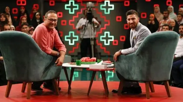  کل کل علیرضا جهانبهش با سردار آزمون /وقتی خوش‌تیپ‌ترین بازیکن ایرانی به رامبد جوان هلندی یاد می دهد! + فیلم 