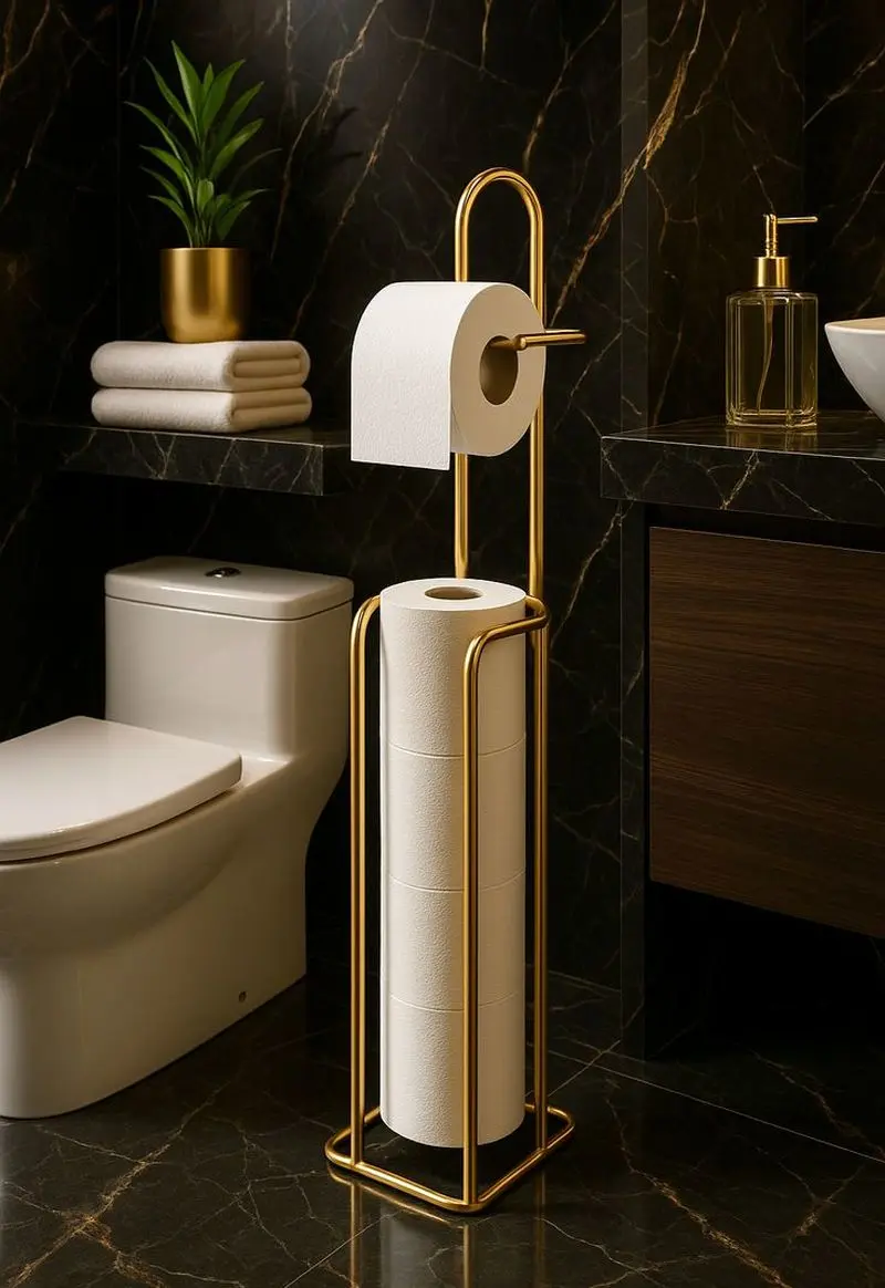 جا دستمال توالت لاکچری