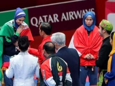 مرجان سلحشوری، قهرمان تکواندو: رئیس جمهور اندونزی من را با ورزشکار خودشان اشتباه گرفته بود وقتی با او دست ندادم ناراحت شد و...
