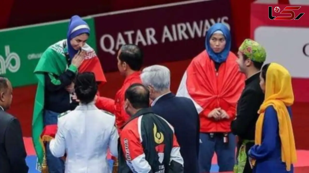 مرجان سلحشوری، قهرمان تکواندو: رئیس جمهور اندونزی من را با ورزشکار خودشان اشتباه گرفته بود وقتی با او دست ندادم ناراحت شد و...