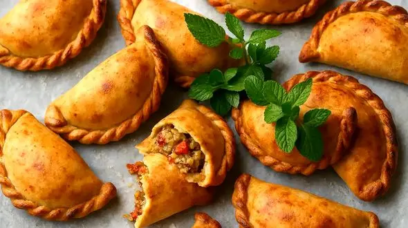 آموزش مرحله‌ به‌ مرحله پیراشکی گوشت تازه و خوش‌عطر