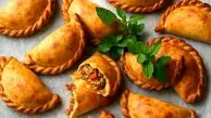 آموزش مرحله‌ به‌ مرحله پیراشکی گوشت تازه و خوش‌عطر