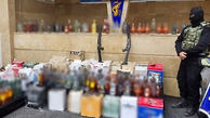  کشف ۶۰۱ لیتر مشروبات الکلی در عباس‌آباد توسط سربازان گمنام امام زمان(عج) سپاه 
