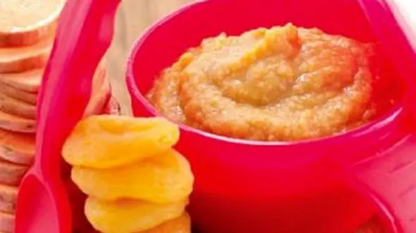 طرز تهیه پوره مرغ با برگه زردآلو