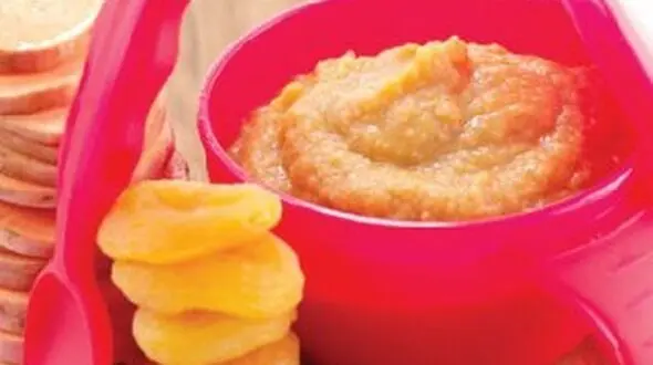 طرز تهیه پوره مرغ با برگه زردآلو