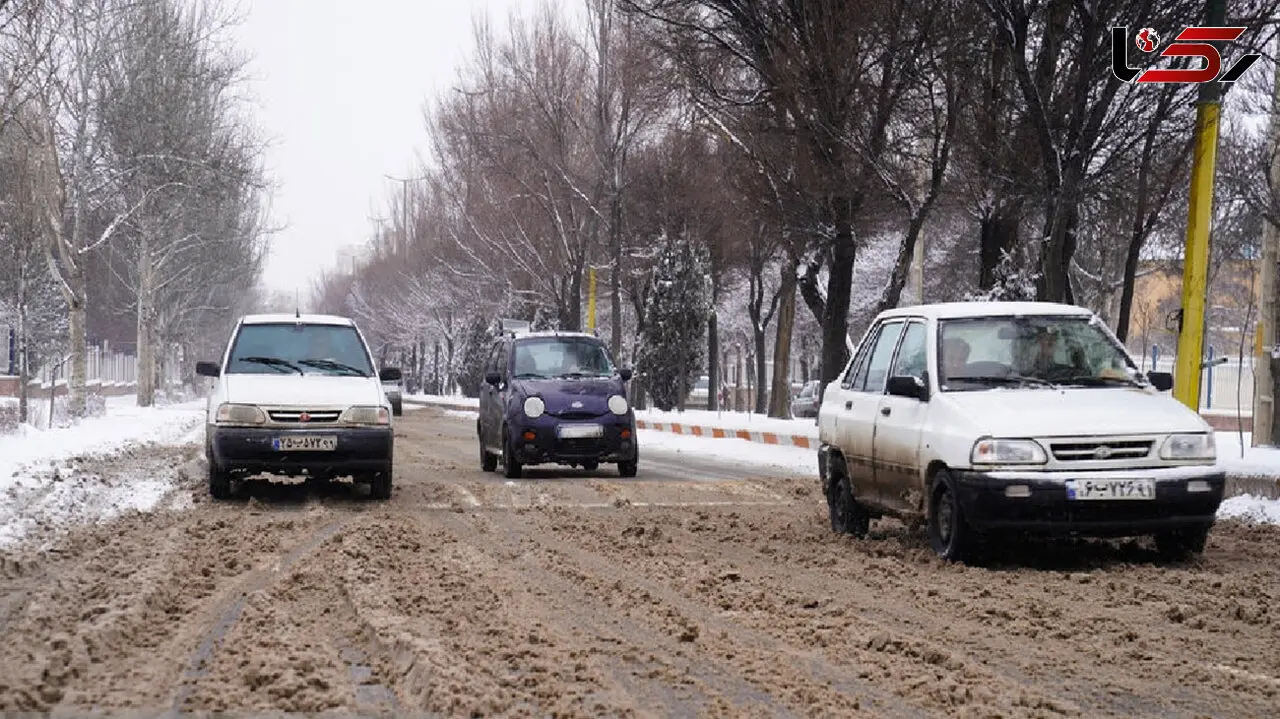 بارش برف و باران در ۷ استان/ ترافیک سنگین در محورهای ورودی پایتخت