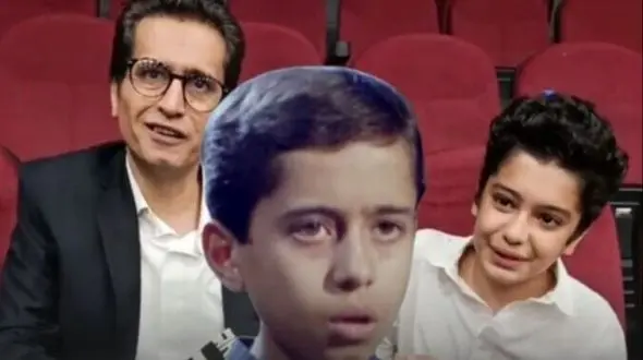 فیلم/ بازخوانی دیالوگ خاطره انگیز آقا مجید شما ترقی می‌کنید توسط مهدی باقربیگی، مجید قصه‌های مجید و پسرش