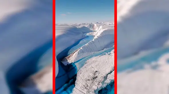 فیلم رودخانه های آبی کریستالی قطب جنوب