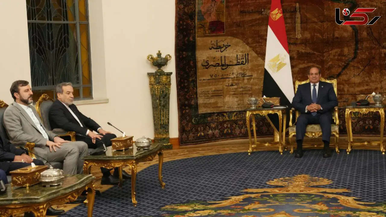 دیدار وزیر امور خارجه با رئیس‌جمهور مصر 