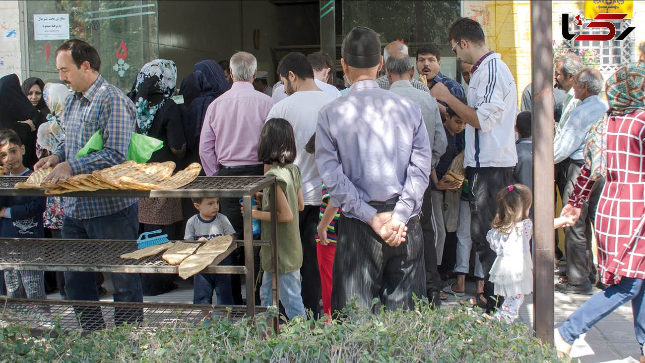 کاهش فشار گاز در گلستان باعث افزایش صف های نان شد