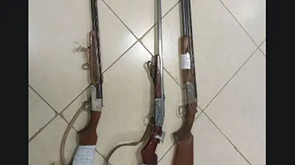 کشف ۳ قبضه سلاح شکاری در شهرستان سیاهکل+عکس