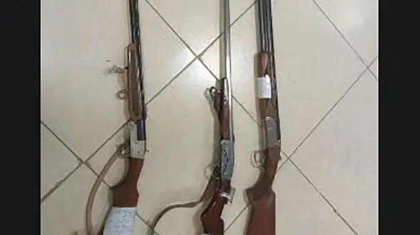 کشف ۳ قبضه سلاح شکاری در شهرستان سیاهکل+عکس