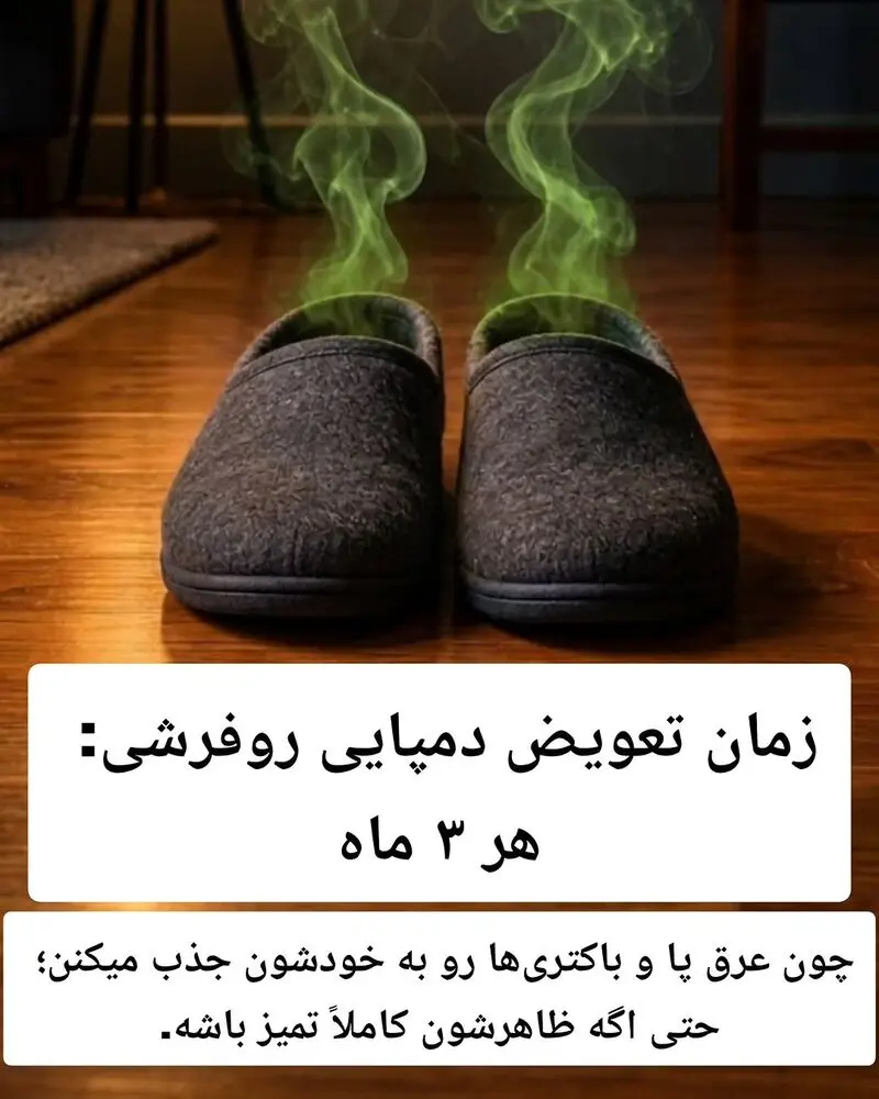 دمپایی روفرشی
