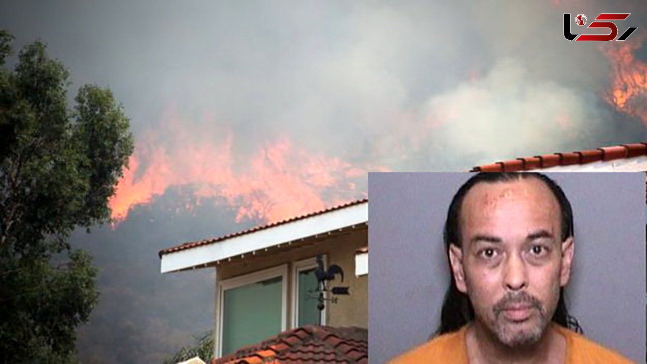 دردسر آتش‌ سوزی عمدی در جنوب کالیفرنیا + عکس 