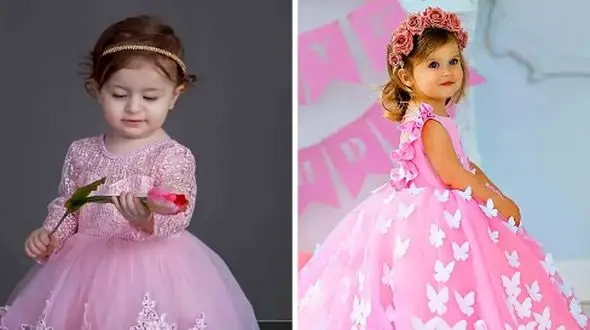 پیراهن‌ های تولد کودک؛ 15 عکس از لباس‌ های خاص و زیبا