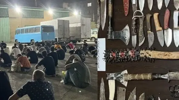 شاخ غول های شهر شکست / این گنده لات ها مزاحم زنان می شدند ! + عکس