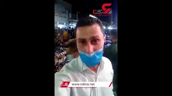 آخرین وضعیت بازار آبادان در آستانه عید فطر + فیلم