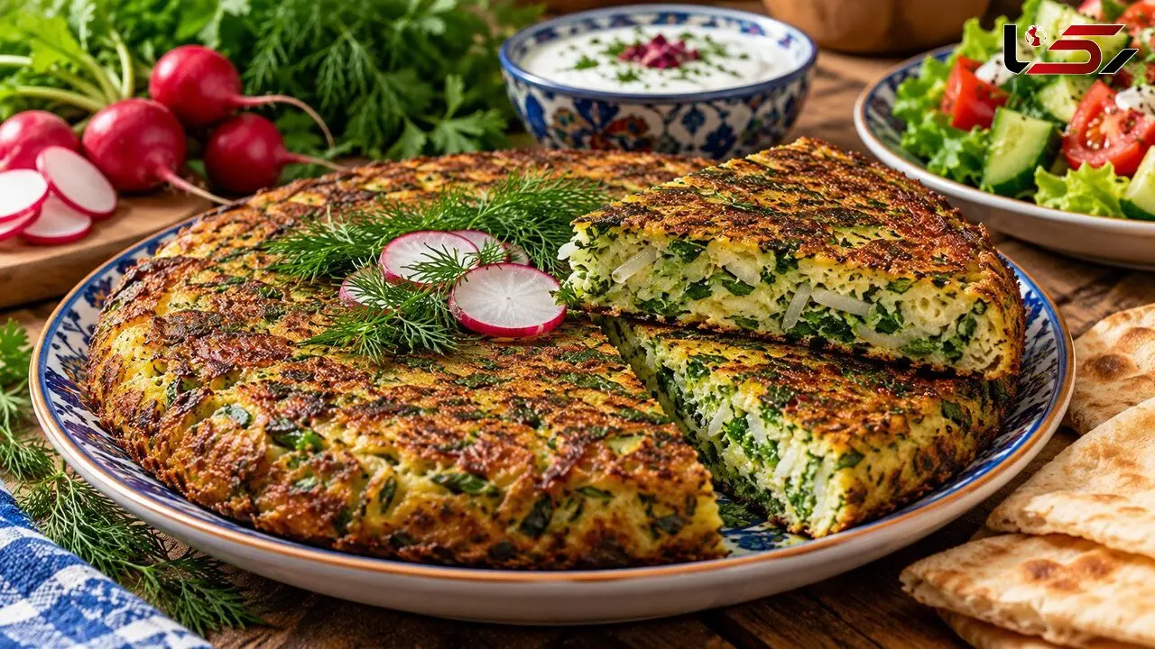 طرز تهیه کوکوی کرمانشاهی؛ غذای سنتی خوش‌ عطر و خوشمزه کرمانشاه