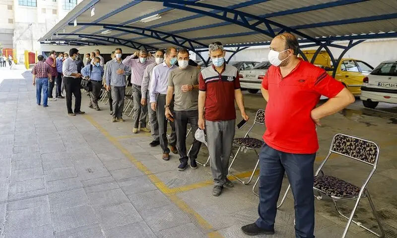 واکسن کرونا کارکنان ایستگاه های مترو 4