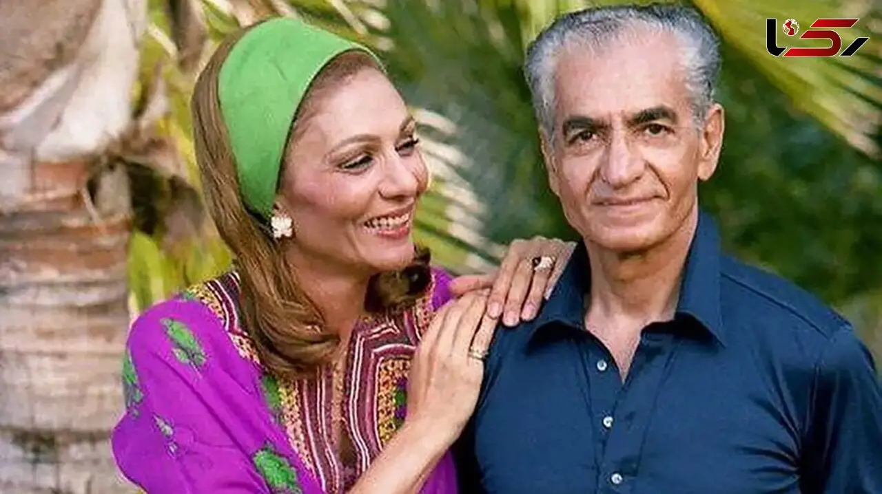 عکس / سفر به ایام قدیم / گشت و گذار فرح پهلوی در دیزنی لند و قطارسواری تجملاتی با شاه !
