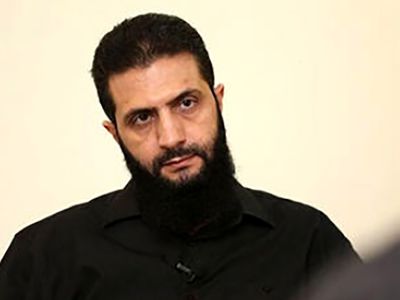 خانم خواننده  سوری، مداح محمد جولانی شد ! + فیلم تاسفبار