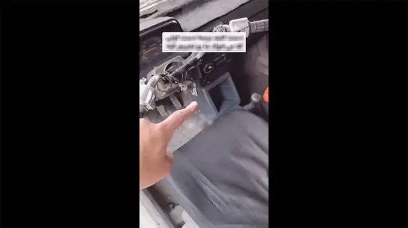 مرد ایرانی  فرمان موتور هوندا را  روی پراید بست + فیلمی که روده بر می شوید !