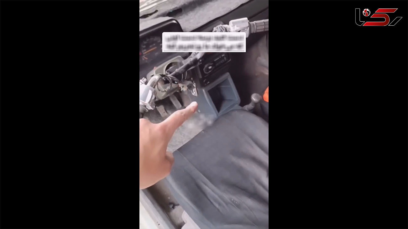 مرد ایرانی  فرمان موتور هوندا را  روی پراید بست + فیلمی که روده بر می شوید !