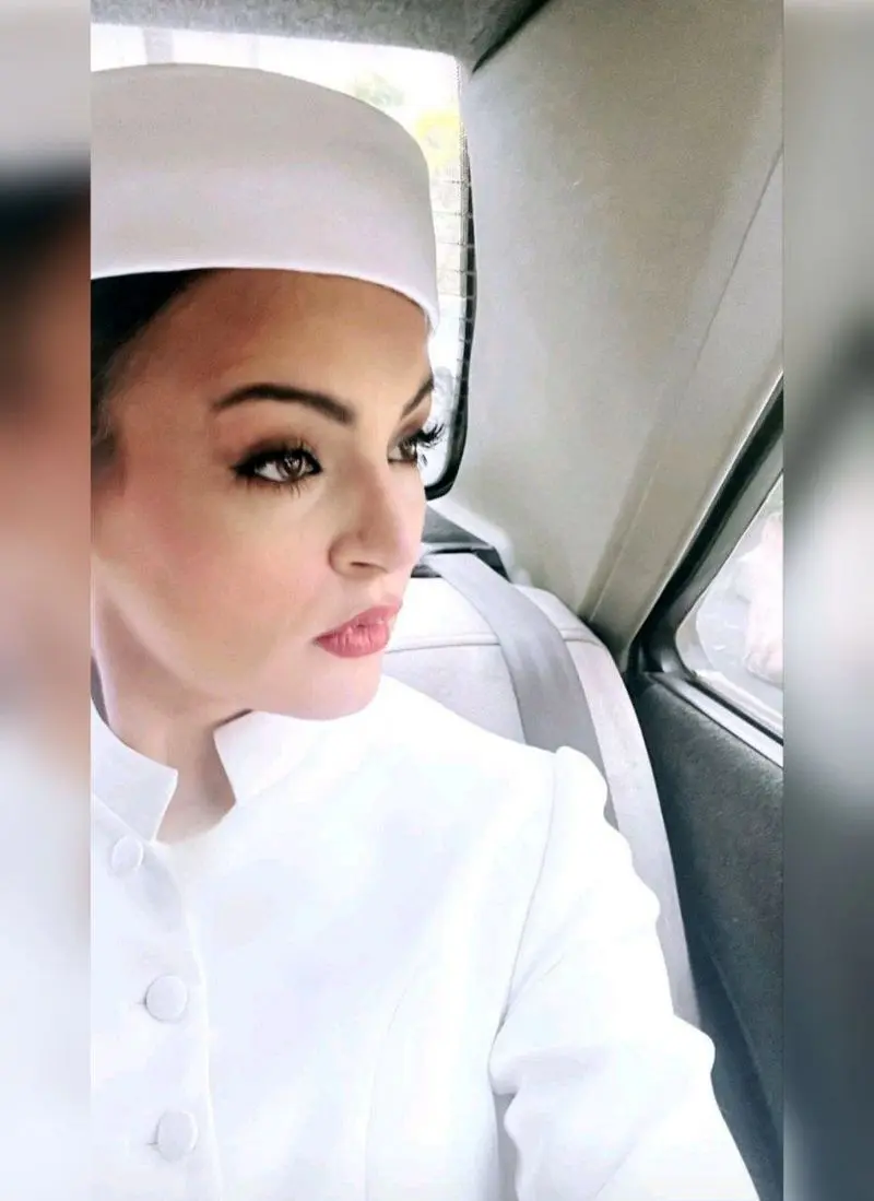 (عکس) نیلوفر پارسا بیتای سریال آوای باران دوباره عروس شد!