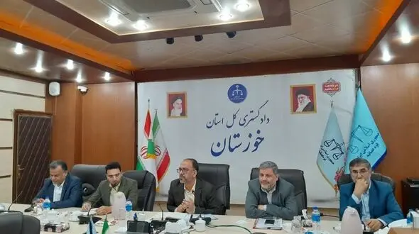 تاکید دادستان مرکز خوزستان بر لزوم برخورد قاطع با مجرمان حرفه‌ای و تأمین امنیت جامعه