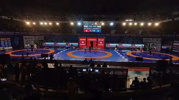 اتفاق عجیب و باورنکردنی در جام تختى/ تکرار مبارزه سنگین وزن برخلاف قوانین اتحادیه جهانی کشتی