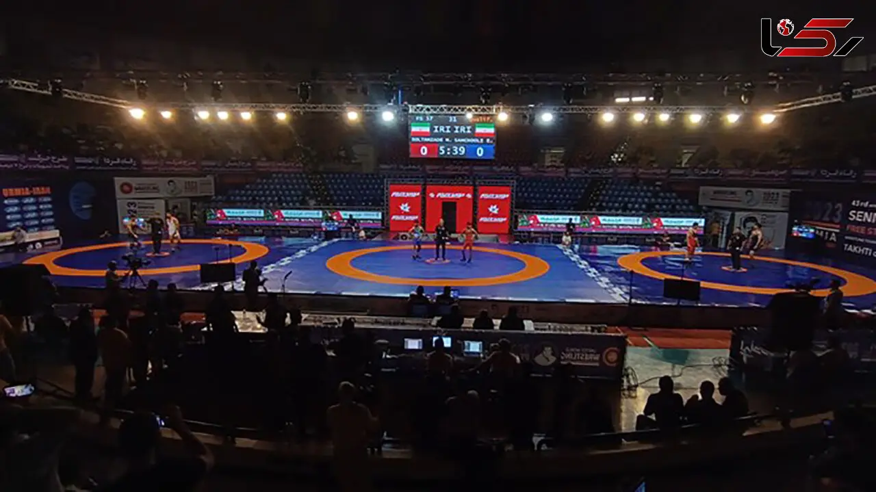 اتفاق عجیب و باورنکردنی در جام تختى/ تکرار مبارزه سنگین وزن برخلاف قوانین اتحادیه جهانی کشتی