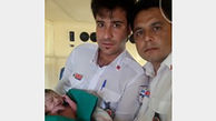 نوزاد عجول در آمبولانس متولد شد + عکس