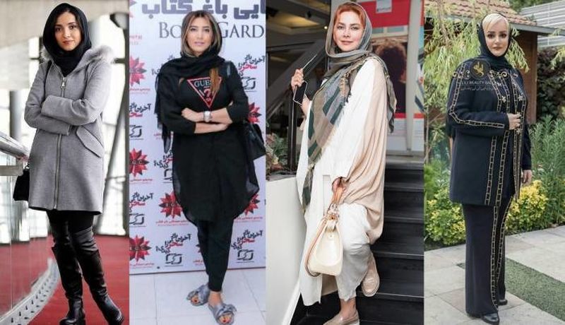 نعمیه نظامدوست، خاطره اسدی، آنا نعمتی و نیکی مظفری با قد 167