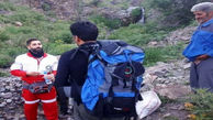 کوهنورد مفقود شده در ارتفاعات قزوین نجات یافت