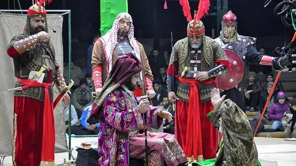 کرونا آیین ۴۰۰ ساله تعزیه قودجان خوانسار را تعطیلی کرد + فیلم