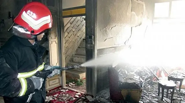 سوسک ها خانه یک کرمانی را به آتش کشیدند