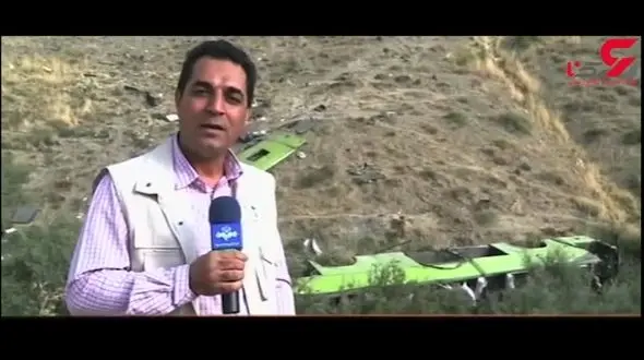 فیلم / سقوط اتوبوس به دره جاجرود / علت چه بود؟ 